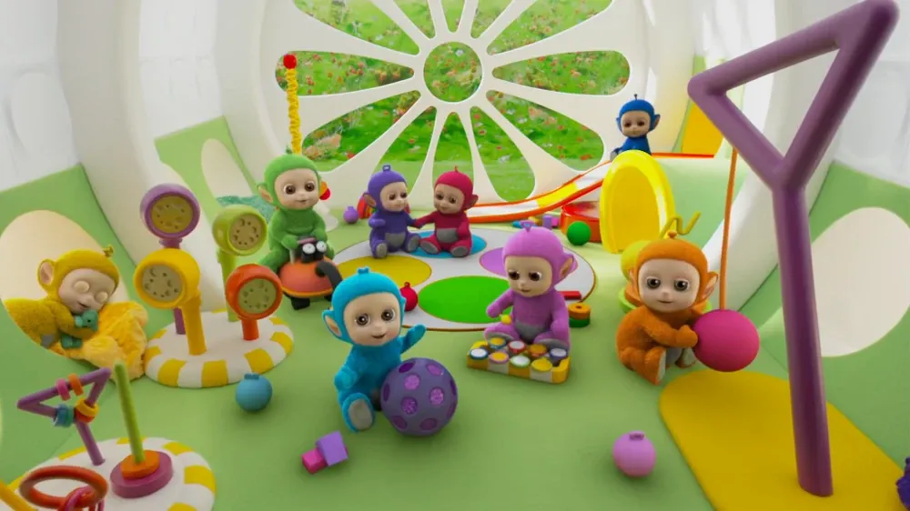 Teletubbies begins - History of the BBC