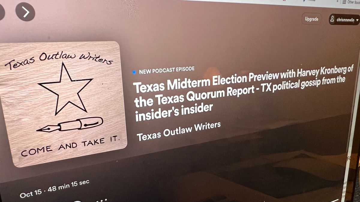 Harvey Kronberg of the Quorum Report | TX Outlaw Writers